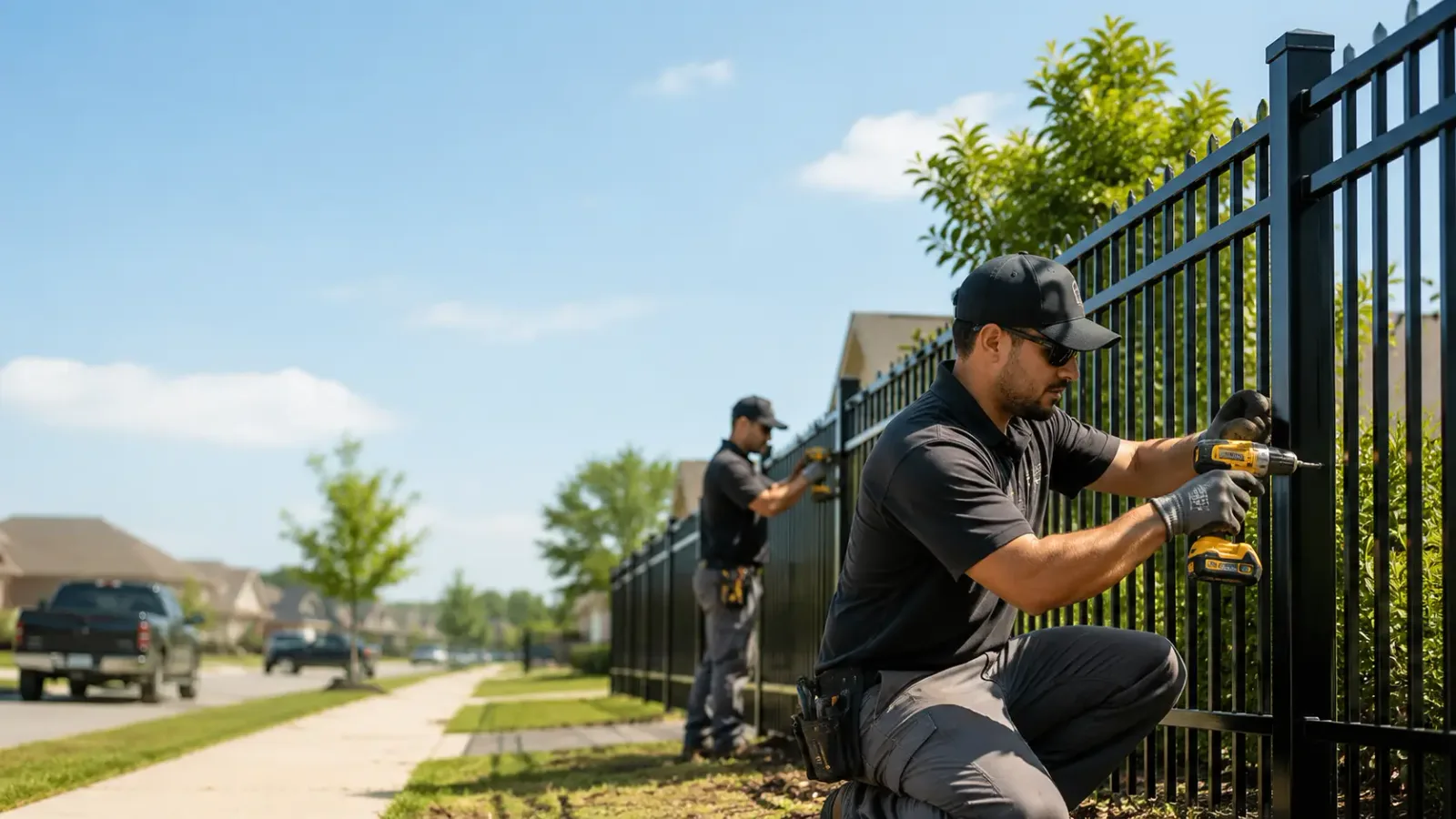 Metal Fence Installation in Cayuga, ND